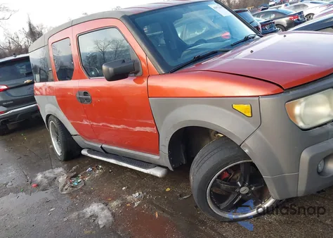 2003 Honda Element Ex из США, поврежденный, VIN 5J6YH28543L021759
